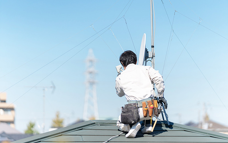 アンテナ工事